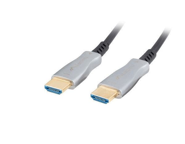 Lanberg HDMI Cable M/M V2.0 - 100 m - Black Silver CA-HDMI-2