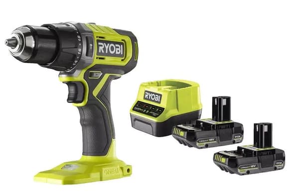 RYOBI 18V Brushless Hammer Drill Driver RPD18BL1-2C20S