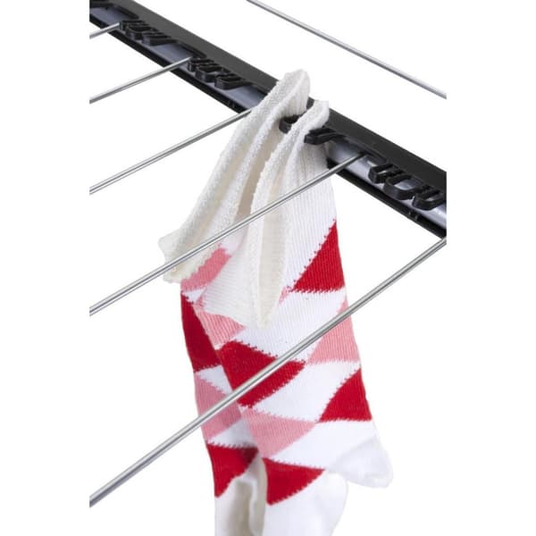 Tomado Hydra Plus Drying Rack 18 m Line 179x56x105 cm Grey/Black