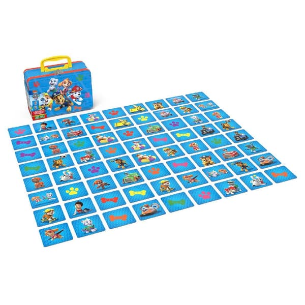 Paw Patrol Memo Game in Suitcase