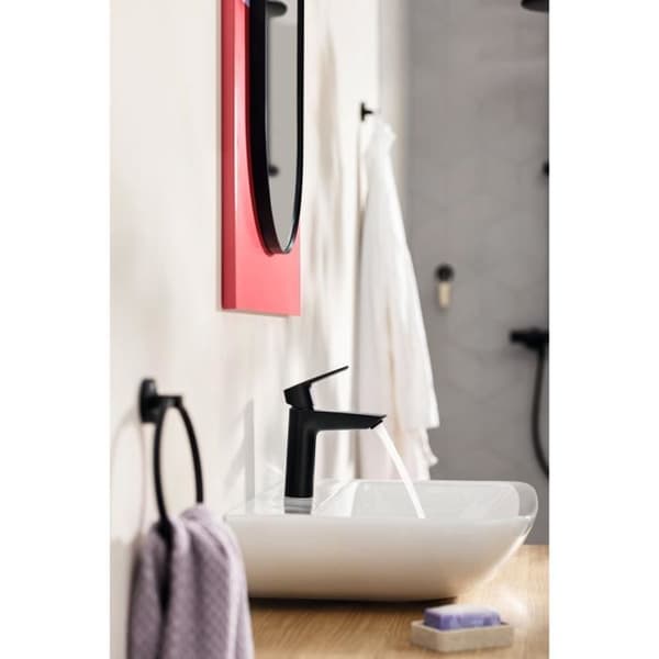 GROHE Basin Mixer Tap - Start - Size S - Matte Black - Water Saving
