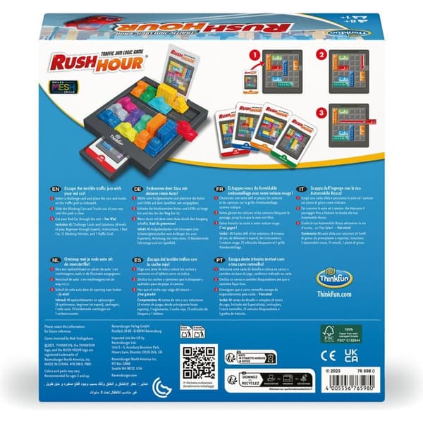 Thinkfun Rush Hour Puzzle Game