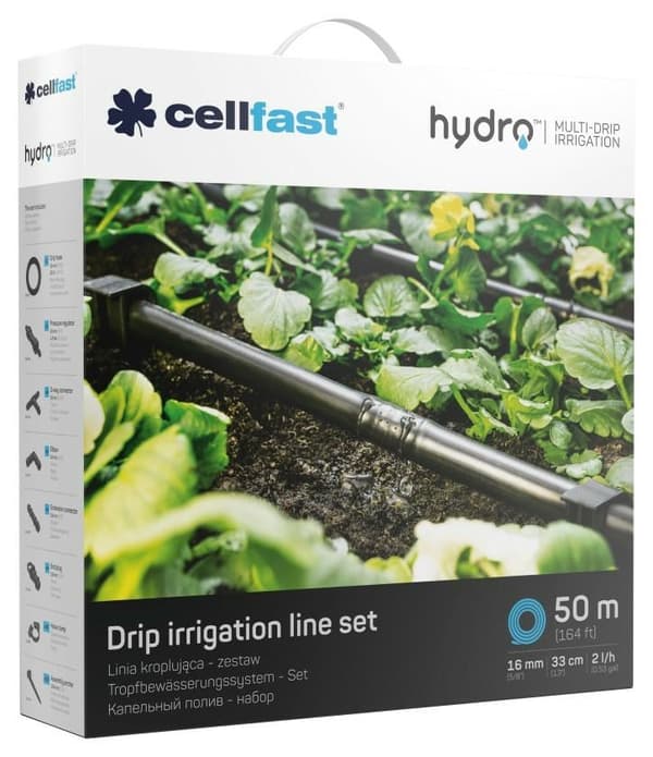 CELLFAST Hydro-Drip Line Kit 50 m 5/8 (16 mm)