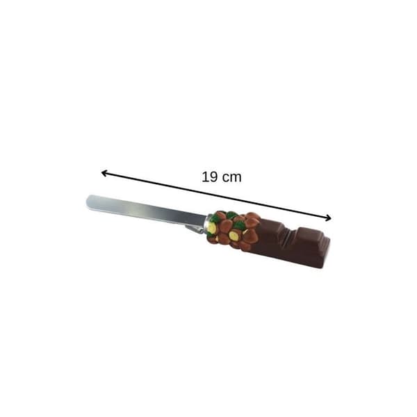 FACKELMANN Set of 2 Spatulas for Spreadable Chocolate - 19 cm