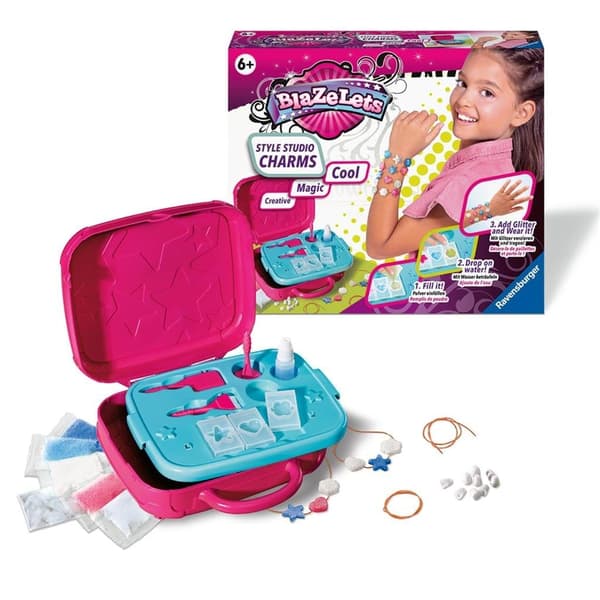 Ravensburger Blazelets Style Studio Charms - DIY Bracelet Making Kit