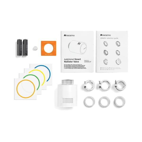 Netatmo Set: Thermostat + 3 Smart Radiator Valves