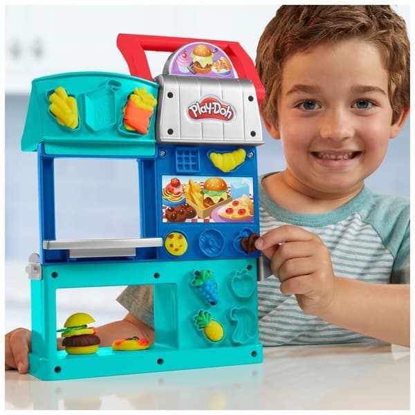 Play-Doh Kitchen Creations Restaurant - Playset with 56 g Modeling Clay - Suitable for Ages 3+
