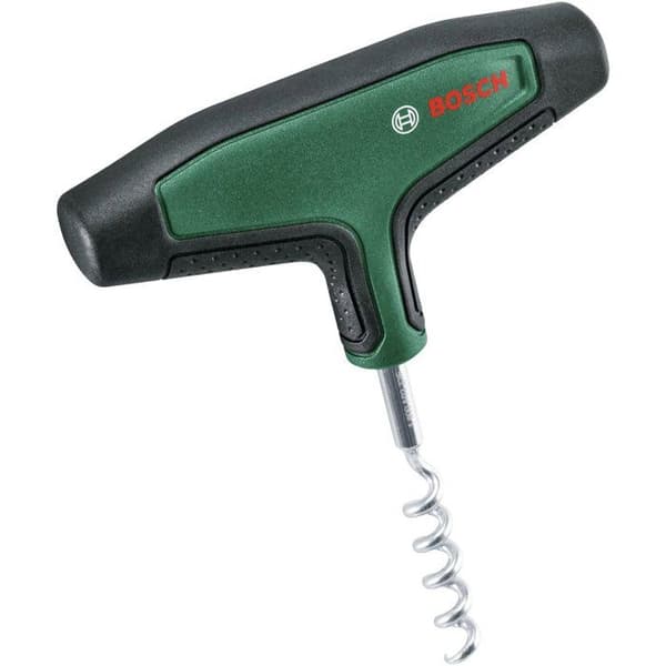 BOSCH Corkscrew - Ergonomic T-Handle - Stainless Steel Shaft