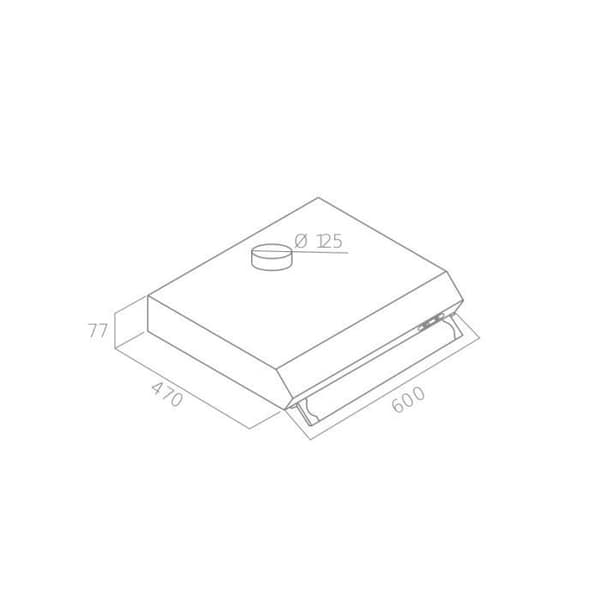 OCEANIC Canopy Hood - 60 cm - OCEAHT205B