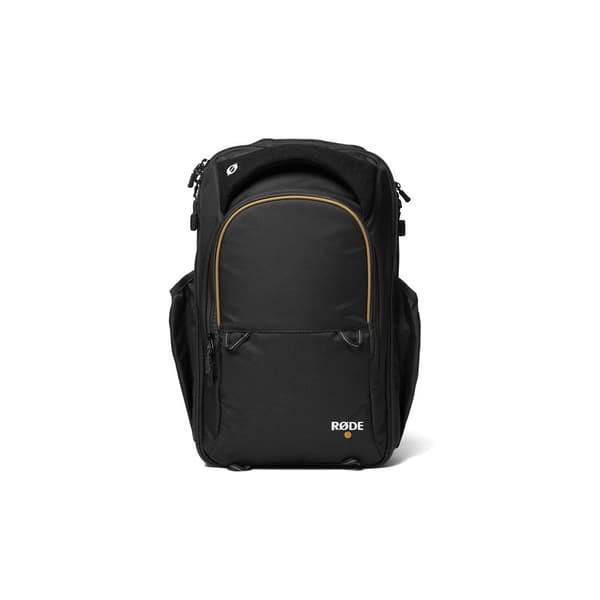 RODE Backpack Rucksack Black Alcantara Polyester
