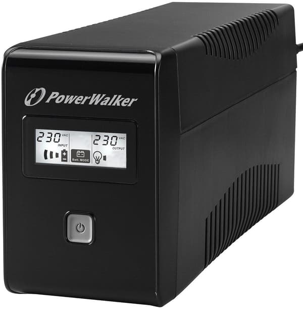 PowerWalker VI 850 LCD Line-Interactive UPS 0.85 kVA 480 W