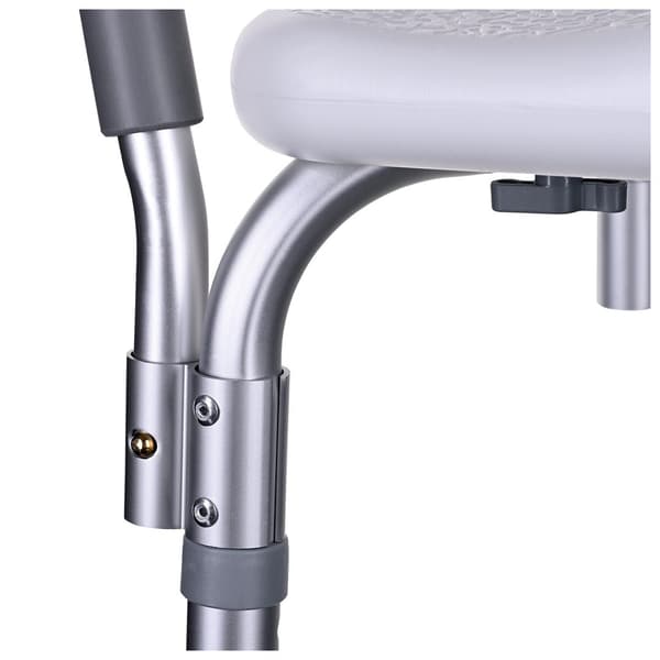 AIV Shower Chair with Backrest and Armrests