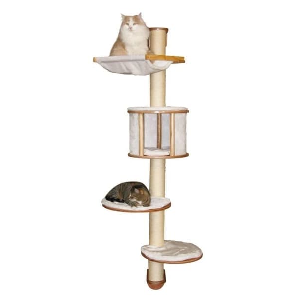 KERBL Dolomit Wall Cat Tree 168 cm - White - 81500