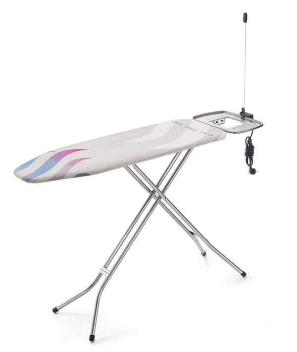 Vileda Ironing Board Heat-Reflective 1240 x 380 mm Adjustable 75-95 cm Total Reflect Plus M