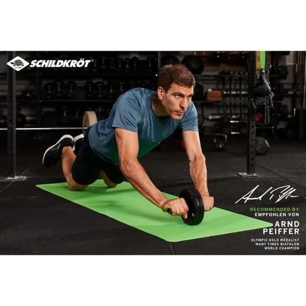 SCHILDKRÖT Abdominal Roller - AB Roller - Black - Fitness