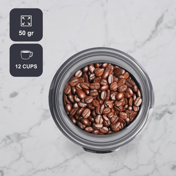 Black+Decker Coffee Grinder BXCG152E 50g Container 220-240V