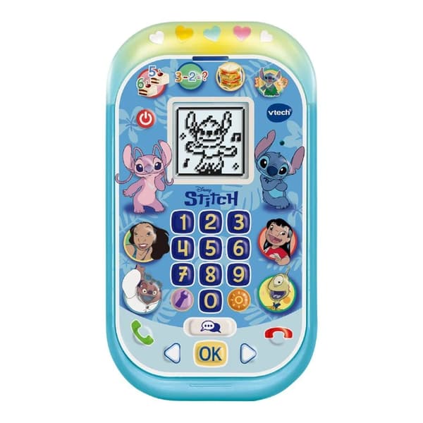 VTech Disney Stitch Smartphone + Light and Sound
