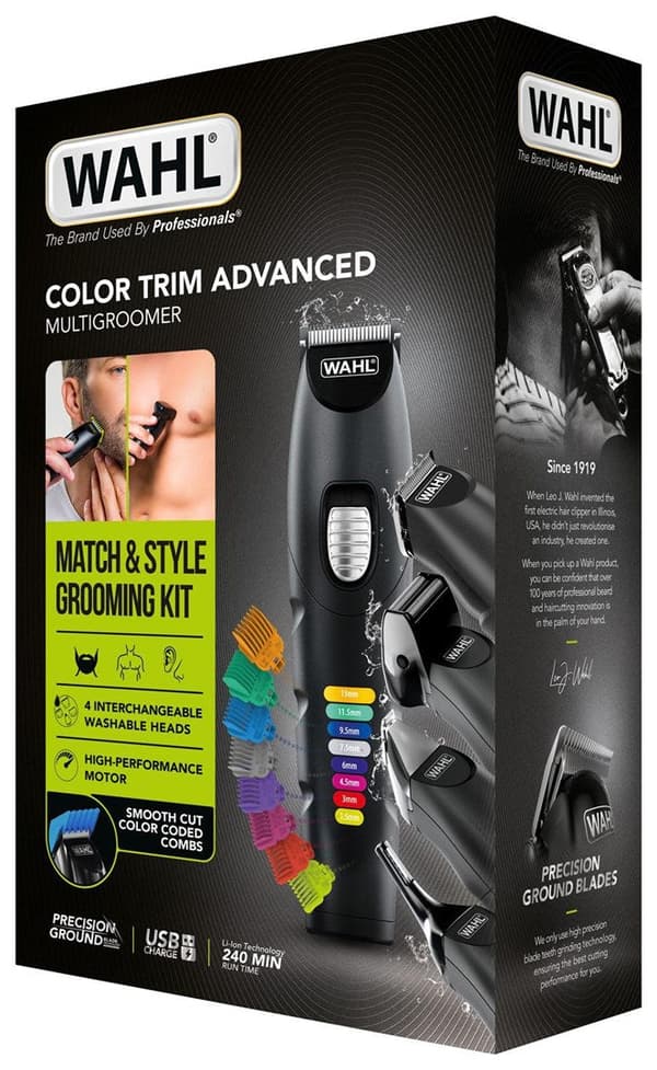 Wahl Beard Trimmer Lithium-Ion Black 8