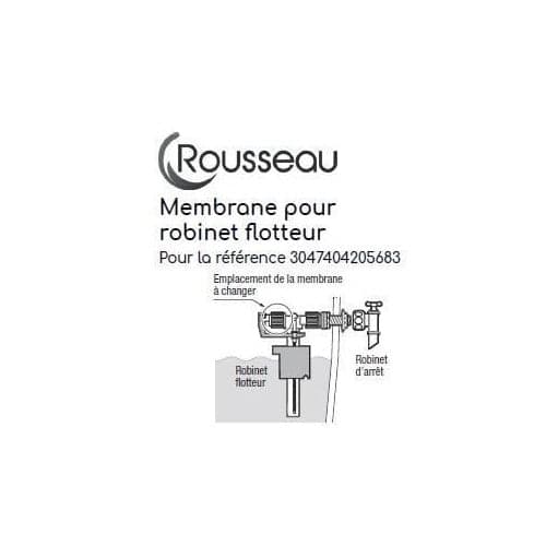 Membrane for Silent Float Valve - ROUSSEAU - NF Certified