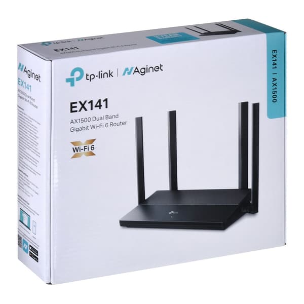 TP-Link EX141 Wireless Router Gigabit Ethernet Dual-band Black