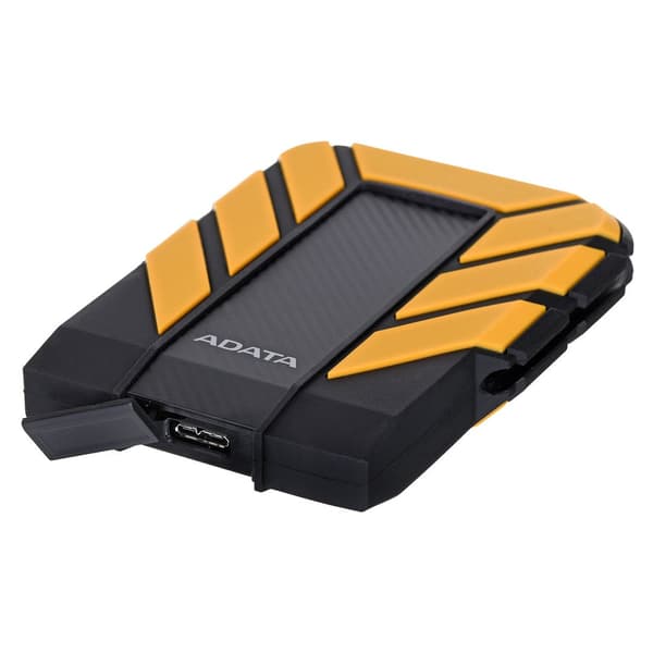 ADATA HD710 Pro External Hard Drive 1TB - Black Yellow - Micro-USB B 3.2 Gen 1