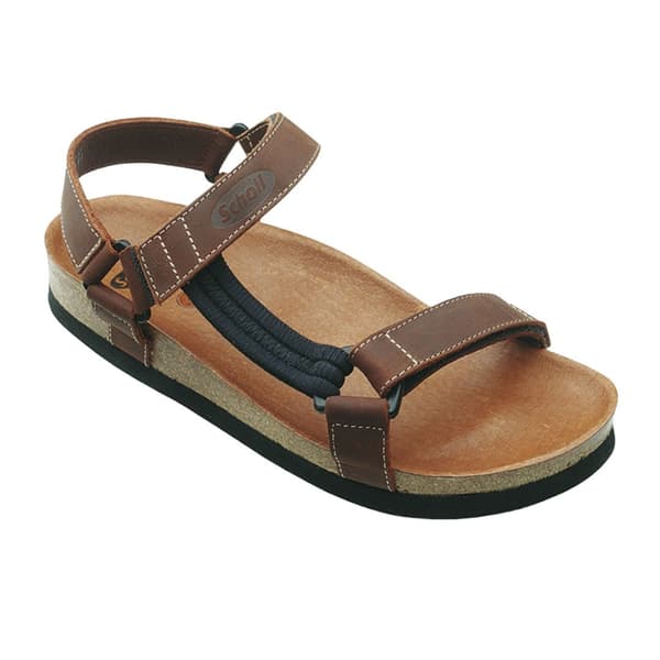 Scholl Heaven Unisex Sandals Black Brown