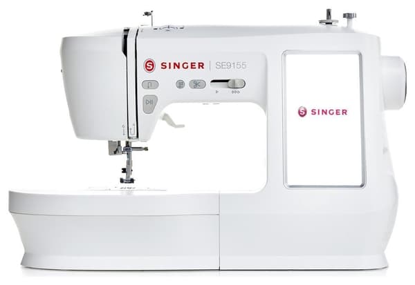 SINGER SE9155 Embroidery Sewing Machine Electric White