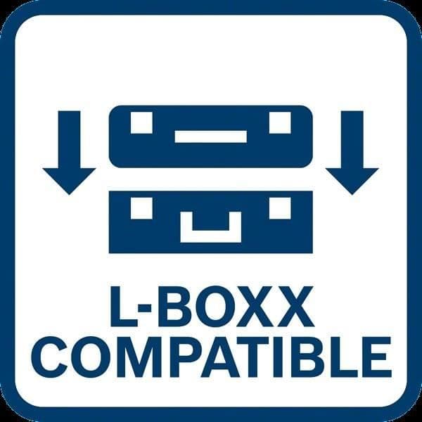 BOSCH PROFESSIONAL L-BOXX 102 - Snap-lock Mechanism - Compatible with Sortimo
