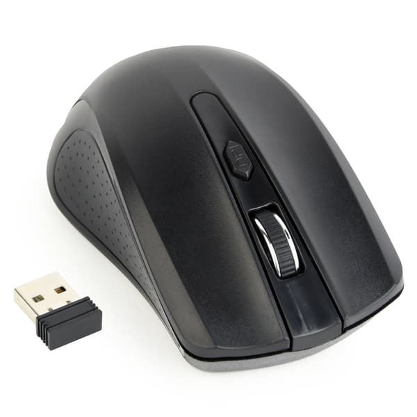 Gembird Wireless Mouse Black 4 Buttons 1600 DPI MUSW-4B-04