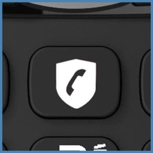ALCATEL Cordless Phone F860 Voice Duo Black - Call Blocking Function
