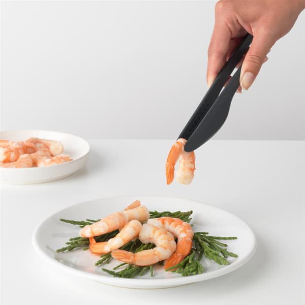 Brabantia Tasty+ Kitchen Tongs Dark Grey