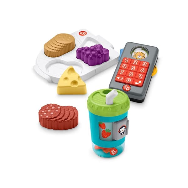 Fisher Price Smoothie Playset - Activity Cup and Snacks for 12 Months+