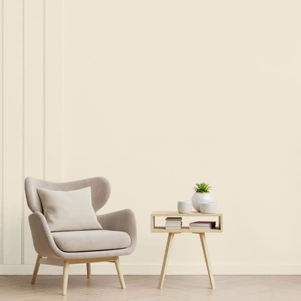 RIPOLIN Wall Paint for All Rooms Off-White Satin 2.5 L - Excellent Coverage