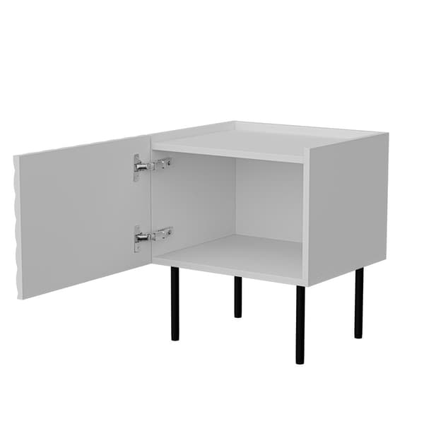 Cama LUCCA Bedside Cabinet 2 pcs White 47x40x52