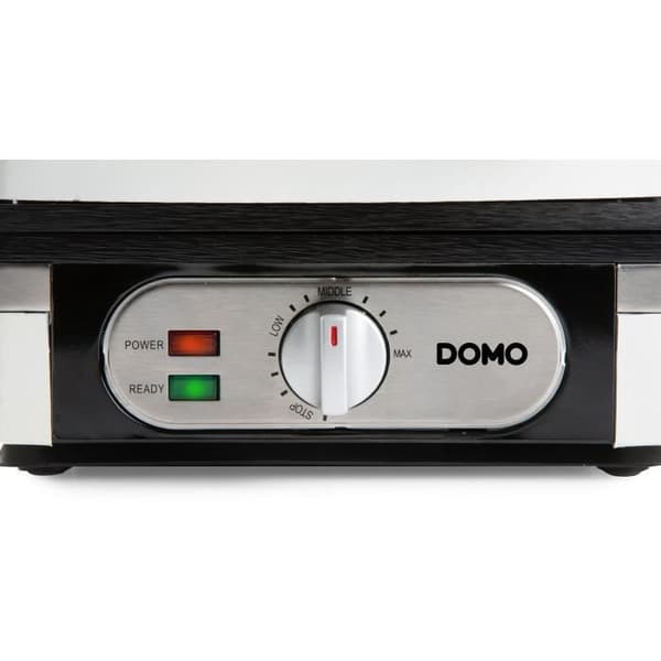 Waffle Maker - DOMO - DO9274W - 1400 W - 2 XL Waffles - White