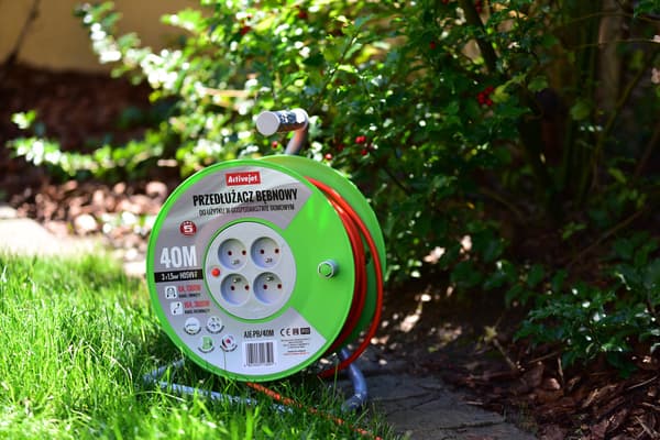 Activejet AJE-PB/20 M Reel Extension Cord 20 m