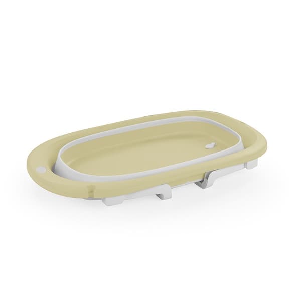 Dolu Baby Bath Set 3-piece Pastel Green/White