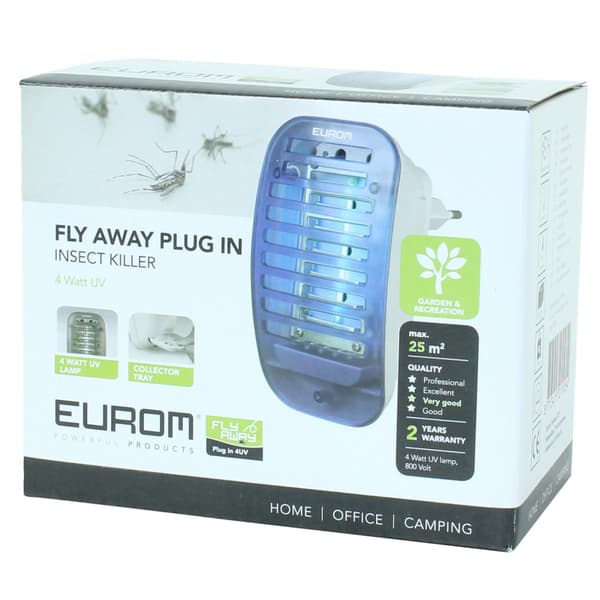 Eurom Fly Away Insect Killer 4W 25m² 25m2