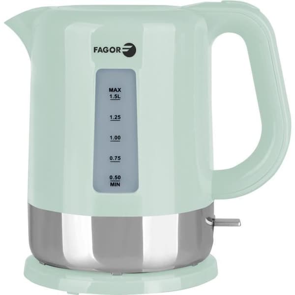 FAGOR Kettle - 1.5 L - 1850W - 2200W - Concealed Heating Element - FG5148