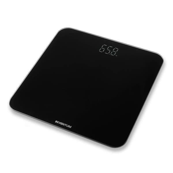 Inventum PW510B Personal Scale Black - Maximum Capacity 180 kg - Automatic Shut-Off