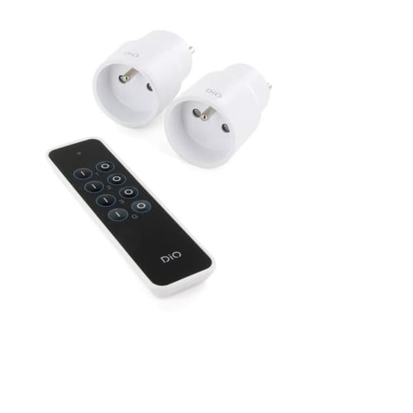 CHACON Kit with 2 Nano Sockets and Remote Control - 2300W - FR