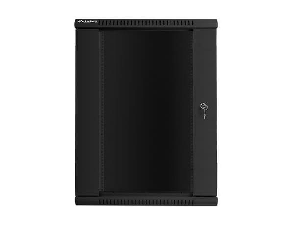 Lanberg WF01-6418-10B Rack Cabinet 18U Wall Mounted Black