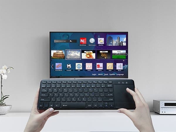 Tracer TRAKLA46367 Keyboard Wireless RF Black with Touchpad for Windows