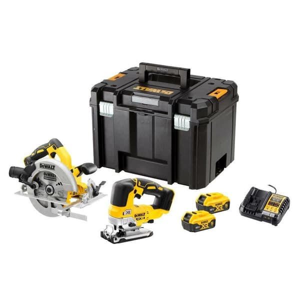 DEWALT Combo Kit 18V DCK2012P2T (DCS570 + DCS334) 2x5.0Ah