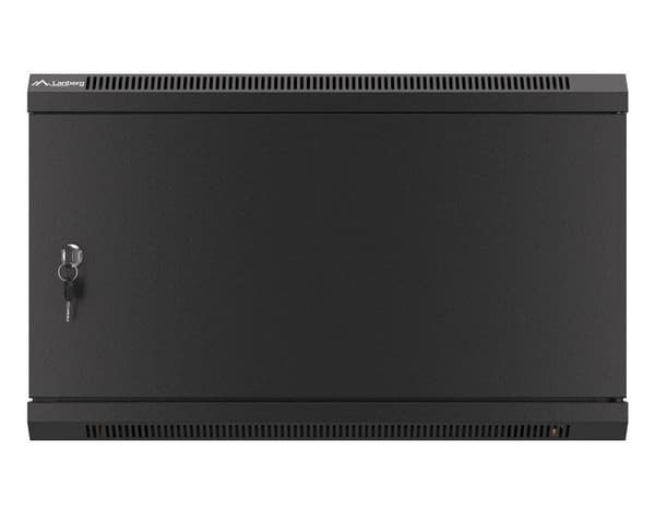 Lanberg Rack Cabinet 6U Wall Mounted Black WF01-6606-00B