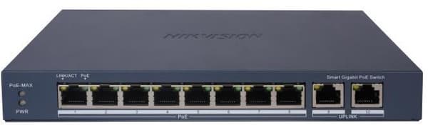 Hikvision DS-3E1510P-EI Smart Switch 8x PoE+ 110W