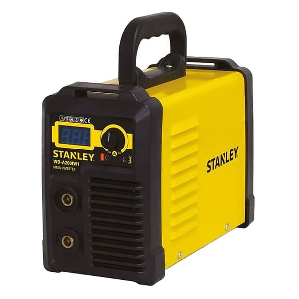 Stanley 160A Welding Machine - Includes Electrode Holder and Auto-Darkening Helmet