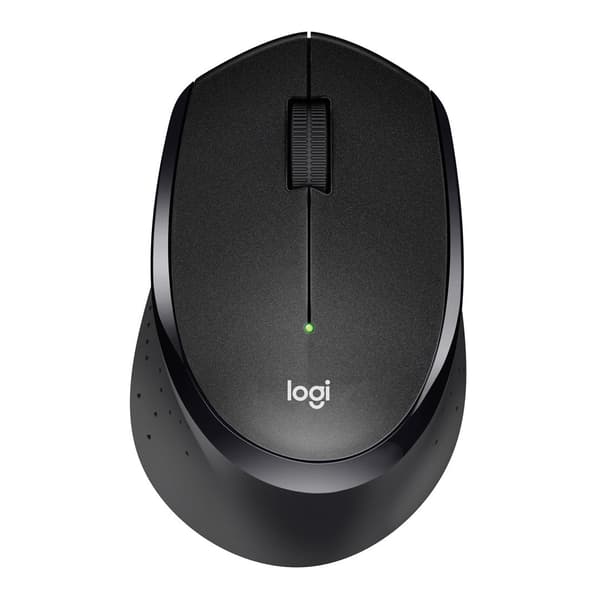 LOGITECH M330 SILENT PLUS Mouse Black with 90% Noise Reduction