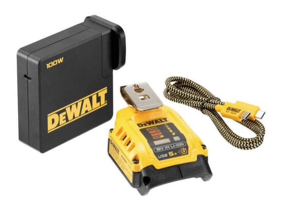 DeWALT DCB094K-QW 100W 5A Power Adapter for 18/54V