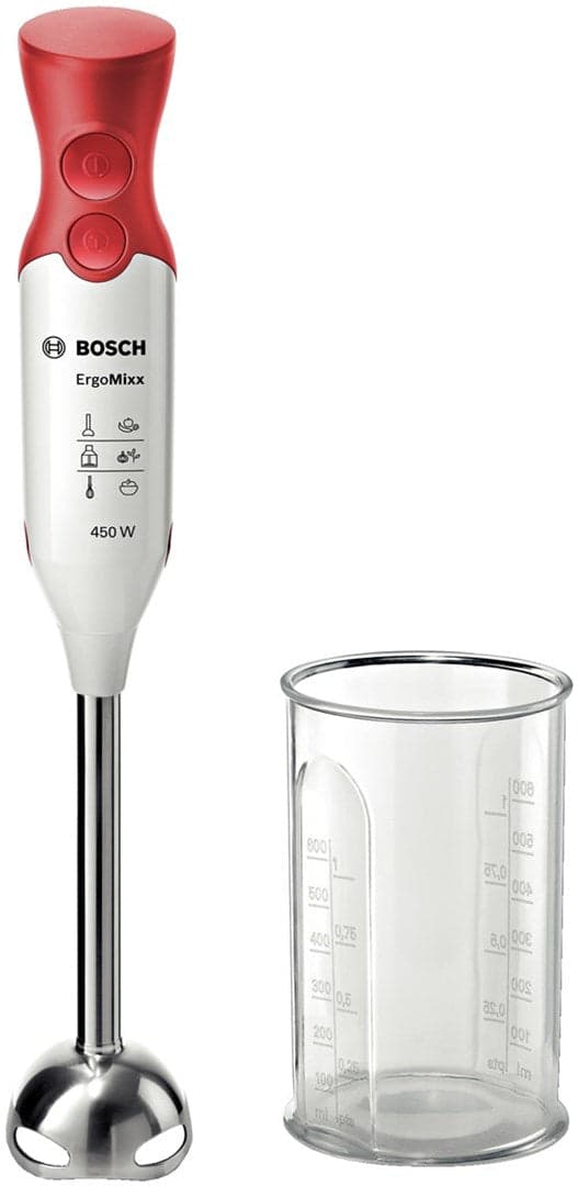 Bosch MSM64110 Immersion Blender Red White 450 W